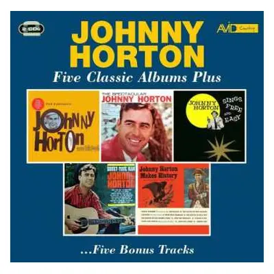 2CD Johnny Horton: Five Classic Albums Plus