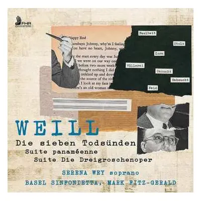 CD Kurt Weill: Die Sieben Todsünden