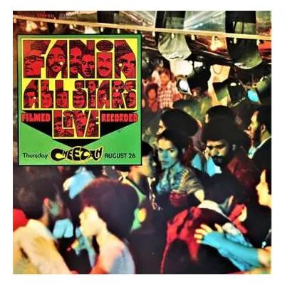 LP Fania All Stars: "Live" At The Cheetah (Vol. 1) CLR | LTD