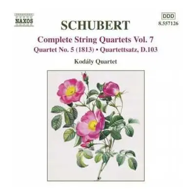 CD Franz Schubert: Complete String Quartets Vol.7