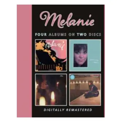 2CD Melanie: Born To Be / Melanie / Candles In The Rain / Leftover Wine