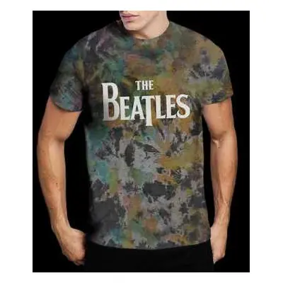 Tričko Drop T Logo The Beatles XL