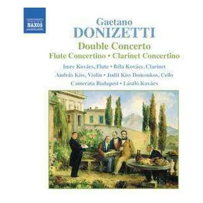 CD Gaetano Donizetti: Double Concerto / Flute Concertino / Clarinet Concertino