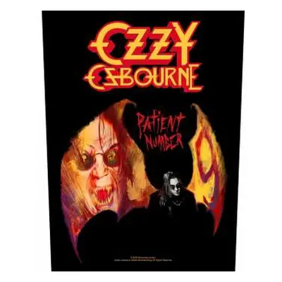 Ozzy Osbourne Back Patch: Patient No. 9