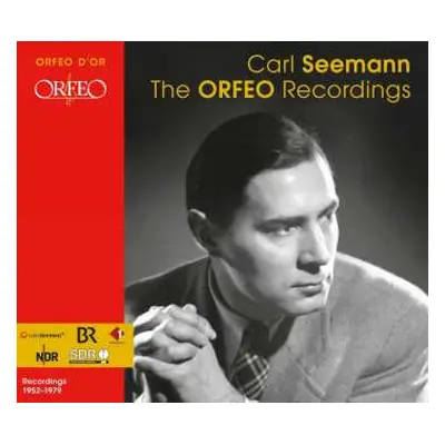 7CD Johann Sebastian Bach: Carl Seemann - The Orfeo Recordings 1952-1979