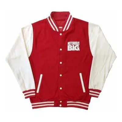 Biggie Smalls Unisex Varsity Jacket: Reachstrings (back Print) (medium) M