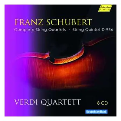 8CD Franz Schubert: Streichquartette Nr.1-15