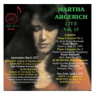 2CD Various: Martha Argerich - Legendary Treasures Vol.15