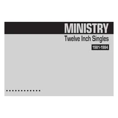 2LP Ministry: Twelve Inch Singles (1981-1984) LTD | CLR