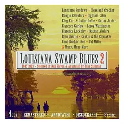 4CD Various: Swamp Blues 2