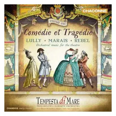 CD Jean-Baptiste Lully: Comedie Et Tragedie Vol. 1