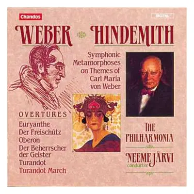 CD Paul Hindemith: Overtures / Symphonic Metamorphoses On Themes Of Carl Maria Von Weber