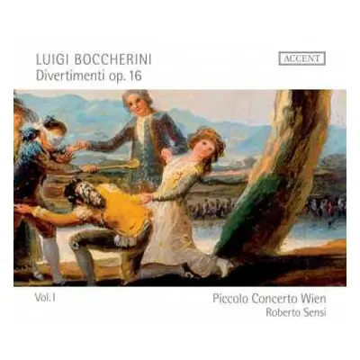 CD Luigi Boccherini: Divertimenti Für Flöte & Streicher Op.16 Vol.1