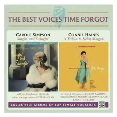 CD Connie Haines: Singin' And Swingin' / Sings A Tribute To Helen Morgan