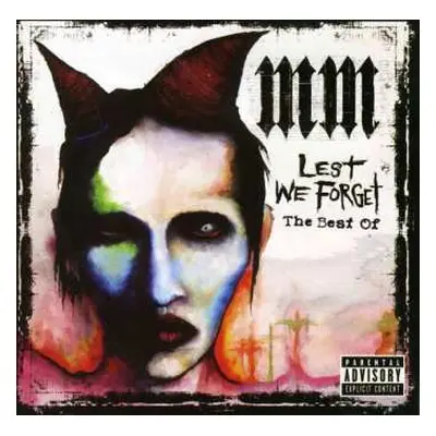 CD Marilyn Manson: Lest We Forget: The Best Of