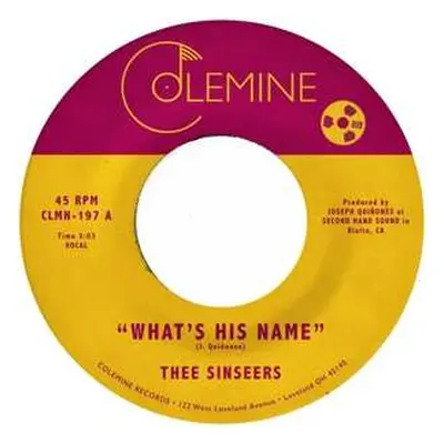 SP Thee Sinseers: What's His Name LTD | CLR