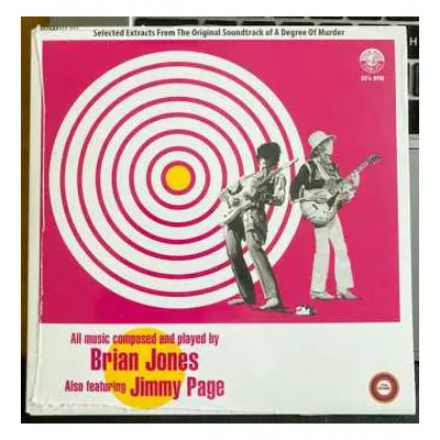 SP Jimmy Page: Selected Extracts From The Original Soundtrack Of A Degree Of Murder