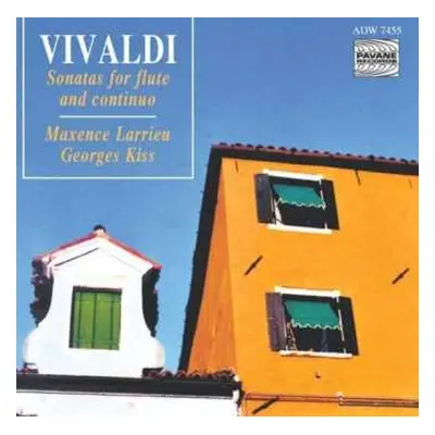 CD Antonio Vivaldi: Sonaten Für Flöte & Bc Rv 48-51,58,59