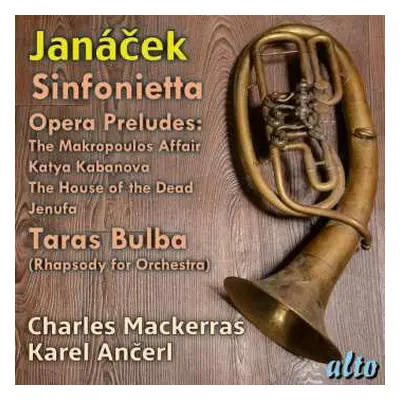 CD The Czech Philharmonic Orchestra: Janáček Sinfonietta, 4 Opera Preludes, Taras Bulba