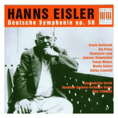 CD Hanns Eisler: Deutsche Symphonie Op. 50