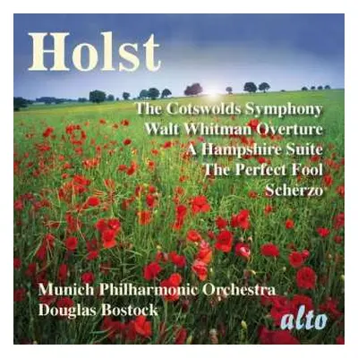 CD Gustav Holst: The Cotswolds Symphony / Walt Whitman Overture / A Hampshire Suite / The Perfec