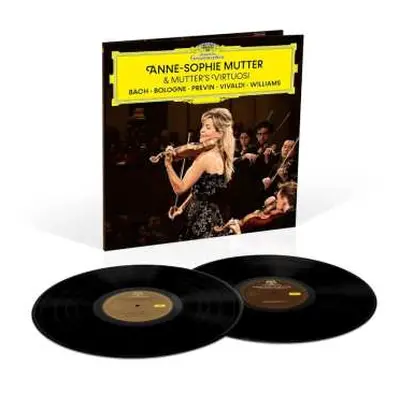 2LP Antonio Vivaldi: Anne-sophie Mutter & Mutter's Virtuosi - Bach / Bologne / Previn / Vivaldi 