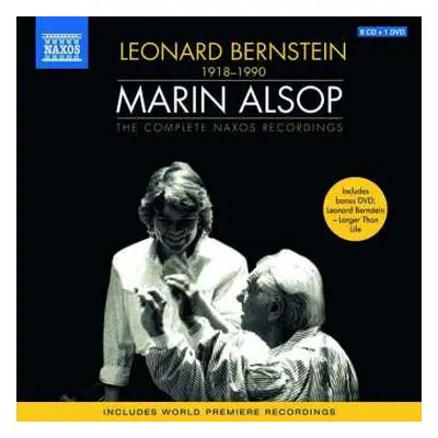 8CD/DVD Leonard Bernstein: Leonard Bernstein 1918 - 1990 / Marin Alsop - The Complete Naxos Reco