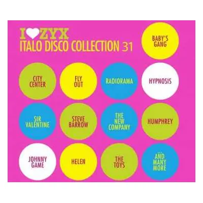 3CD Various: I Love ZYX Italo Disco Collection 31