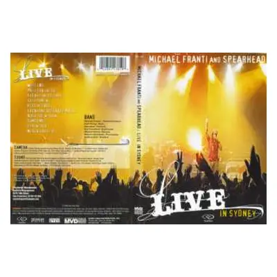 DVD Michael Franti And Spearhead: Live In Sydney