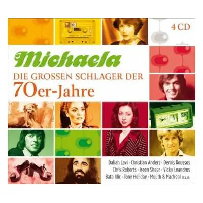 4CD Various: Michaela • Die Grossen Schlager der 70er-Jahre