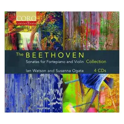 4CD/Box Set Ludwig van Beethoven: Sonatas For Fortepiano And Violin Collection