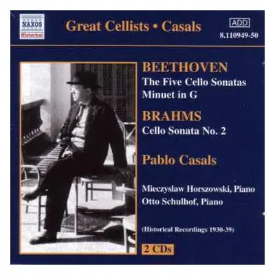 2CD Ludwig van Beethoven: The Five Cello Sonatas, Minuet In G / Cello Sonata No.2