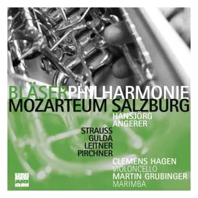 CD Richard Strauss: Bläserphilharmonie Mozarteum Salzburg - Strauss / Gulda / Leitner / Pirchner