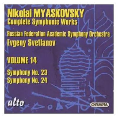 CD Russian State Symphony Orchestra: Complete Symphonic Works • Volume 14: Symphony No. 23, Symp