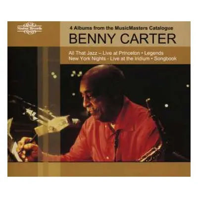 4CD Benny Carter: 4 Albums From The Music Masters Catalogue