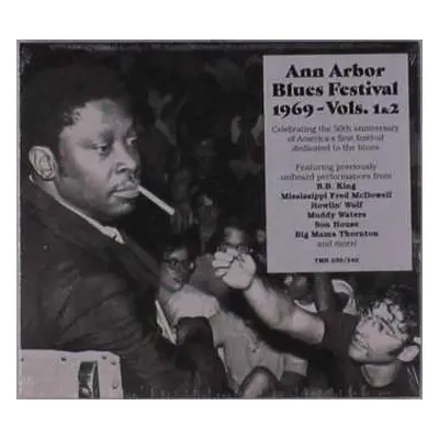 2CD Various: Ann Arbor Blues Festival 1969 - Vols. 1&2