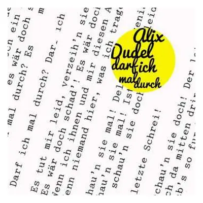 CD Various: Alix Dudel: Darf Ich Mal Durch