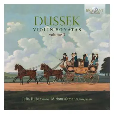 CD Johann Ludwig Dussek: Violinsonaten Vol.3