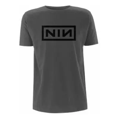 Tričko Classic Black Logo Nine Inch Nails XL