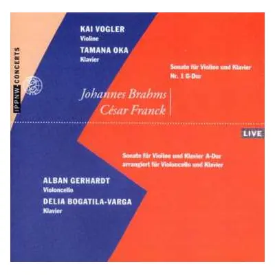 CD Johannes Brahms: Sonate Für Violine & Klavier Nr.1