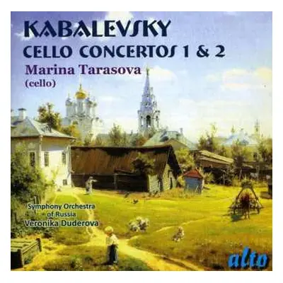 CD Dmitry Kabalevsky: Cello Concertos For Cello No 1 & No. 2