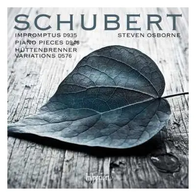 CD Franz Schubert: Impromptus D935 · Piano Pieces D946 · Hüttenbrenner Variations D576