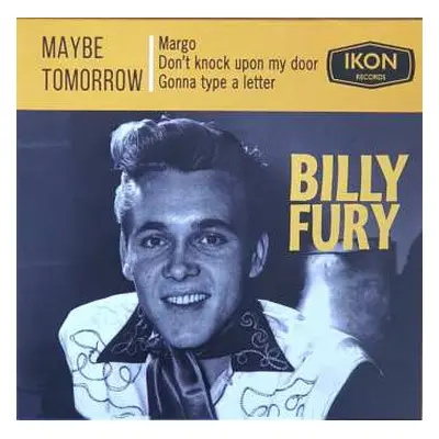 EP Billy Fury: Maybe Tomorrow CLR