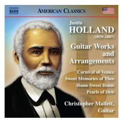 CD Justin Holland: Guitar Works And Arrangements