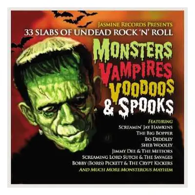 CD Various: Monsters, Vampires, Voodoos & Spooks - 33 Slabs Of Undead Rock ‘N’ Roll