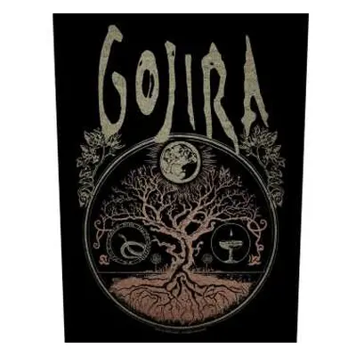 Gojira Back Patch: Tree Of Life