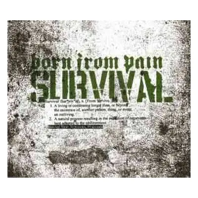 CD Born From Pain: Survival