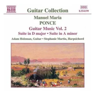 CD Manuel María Ponce Cuéllar: Guitar Music Vol. 2