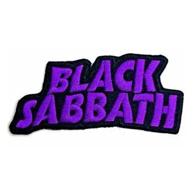 Nášivka Cut-out Wavy Logo Black Sabbath