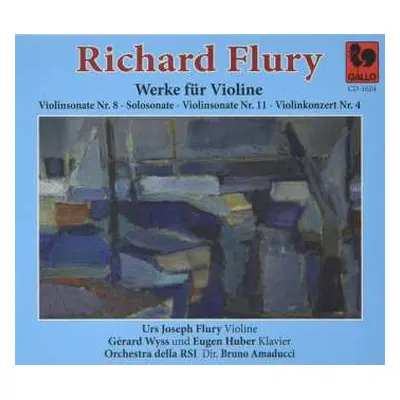 CD Gérard Wyss: Werke Für Violine